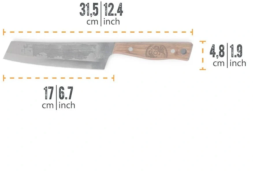 Šefo peilis Petromax 17 cm