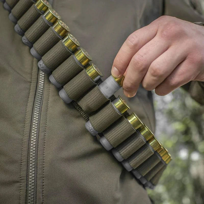 Šovinių juosta M-Tac Bandolier Elite, Juoda