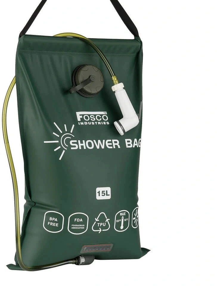 Stovyklavimo dušas Fosco Premium TPU, 15l