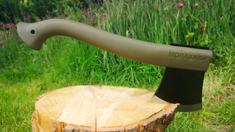 Stovyklavimo kirvis Morakniv, bendras ilgis 33,5 cm, 521 g