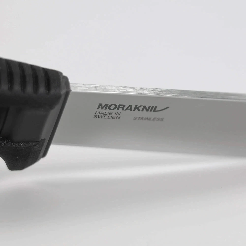 Stovyklavimo peilis Morakniv Amberg Fullflat (S) Juodas Skies