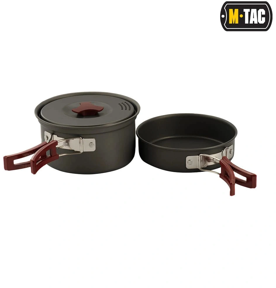 M-Tac Individual Cookware Set Individualus puodų ir indų rinkinys