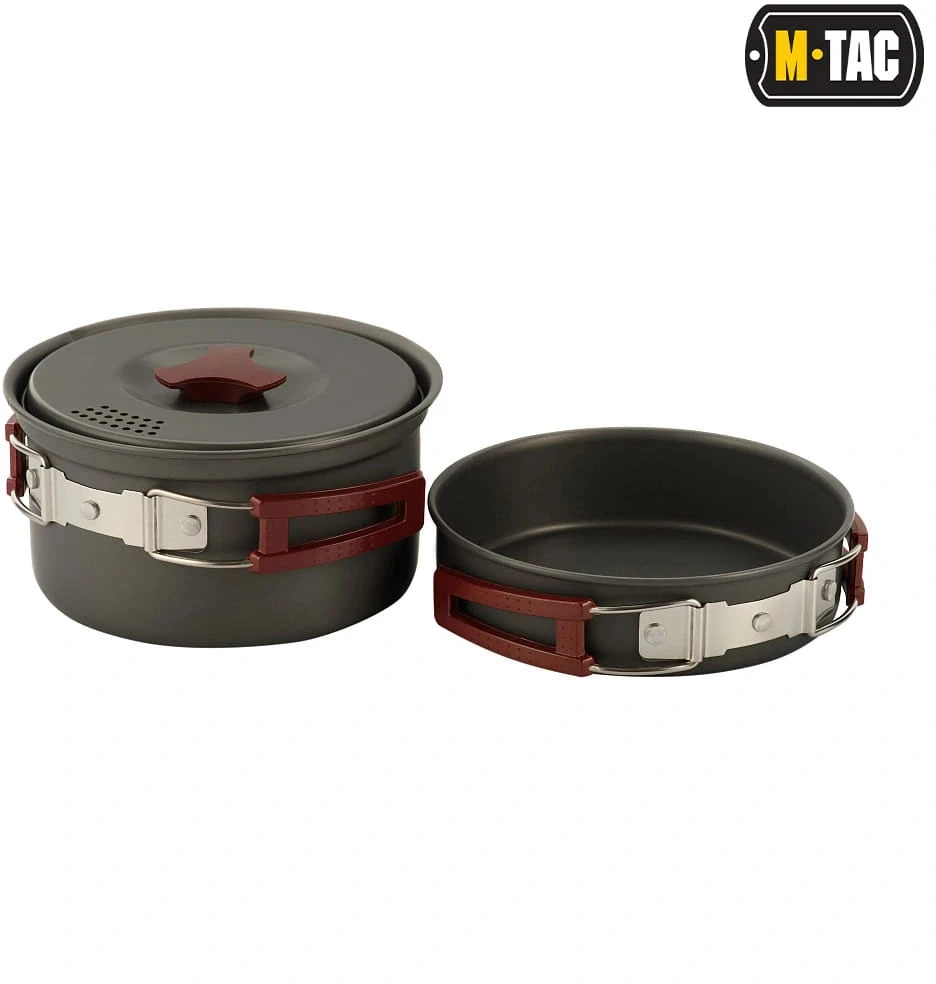 M-Tac Individual Cookware Set Individualus puodų ir indų rinkinys