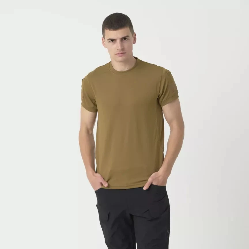 Taktiniai marškinėliai Helikon-Tex TopCool Lite, Olive Žalias