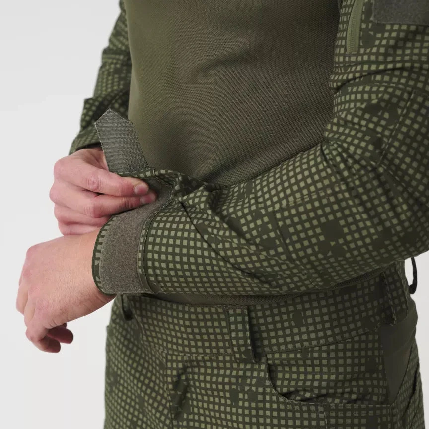 Taktiniai marškiniai Helikon-Tex MCDU Combat Shirt®, US Woodland