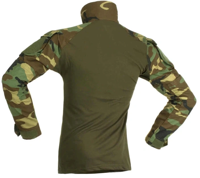 Taktiniai marškiniai Invader Gear Combat Shirt, Woodland