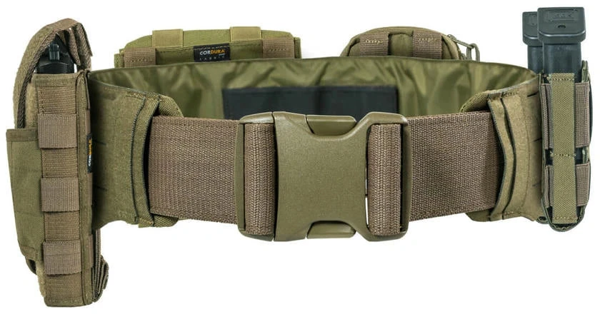 Taktinis diržas Tasmanian Tiger Warrior Belt LC, Olive Žalias