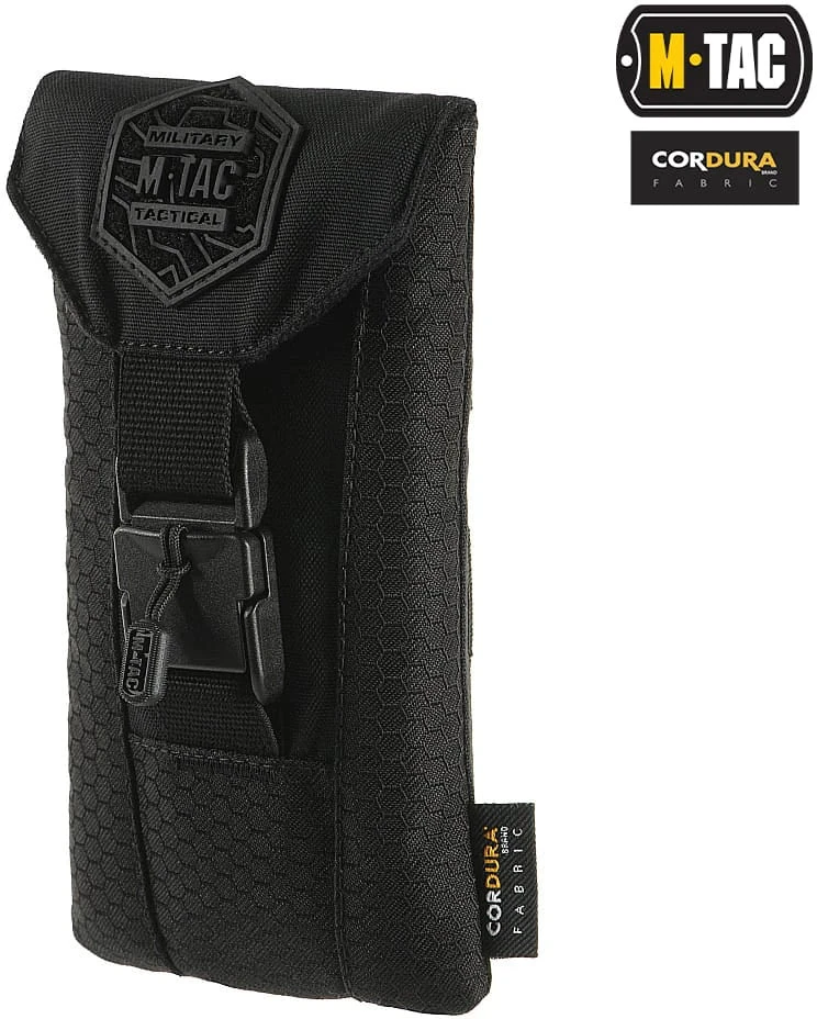 Dėklas mobiliajam telefonui M-Tac Elite Large Juodas