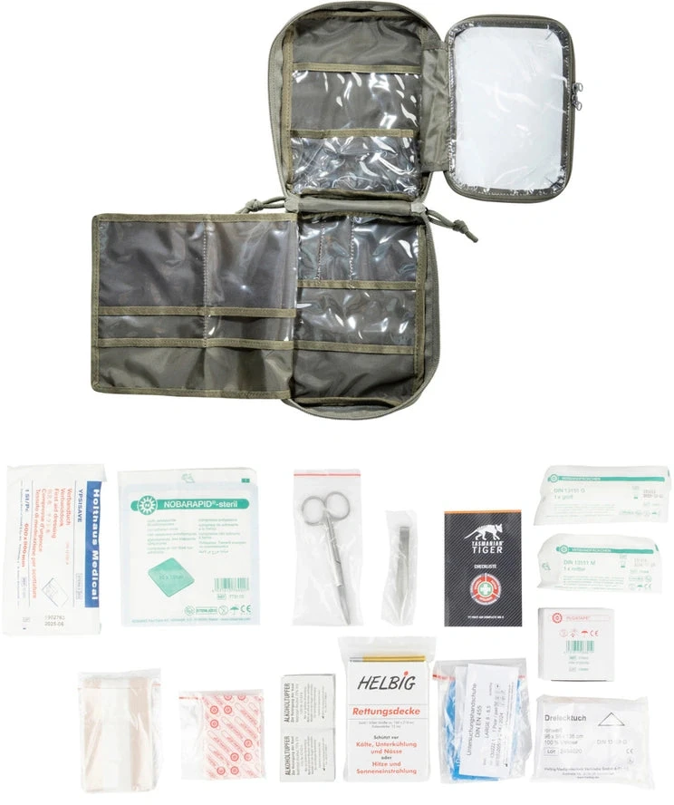 Užpildytas pirmosios pagalbos rinkinys Tasmanian Tiger Molle, Juoda
