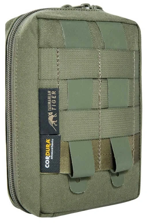 Užpildytas pirmosios pagalbos rinkinys Tasmanian Tiger Basic Molle, Olive Žalias