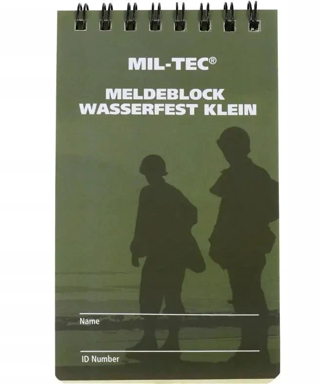 Vandeniui atspari užrašinė Mil-Tec