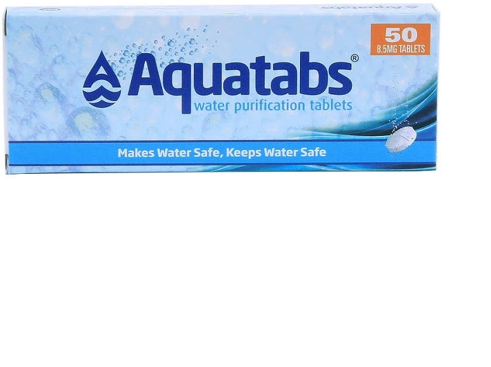 Vandens valymo tabletės Aquatabs 5x10vnt.