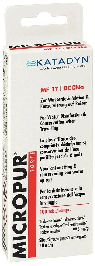 Katadyn MICROPUR FORTE MF1/100T (4X25)