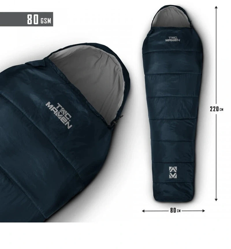 Vasarinis miegmaišis Pentagon Cocoon 80gr., Midnight Mėlyna