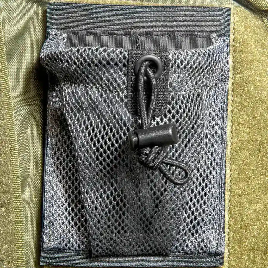 Velcro kišenė Tasmanian Tiger S, Juoda