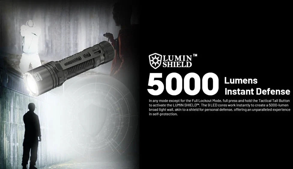 Žibintuvėlis Nitecore EDC35, 5000lm