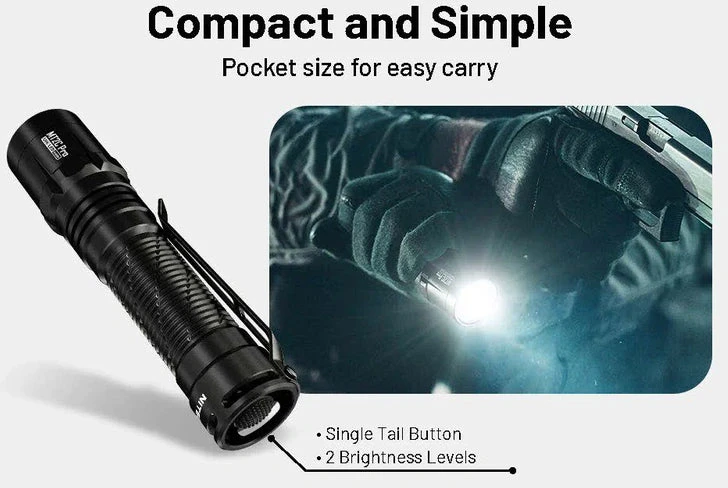 Nitecore žibintuvėlis MT2C Pro, 1800lm (MT2CPRO)