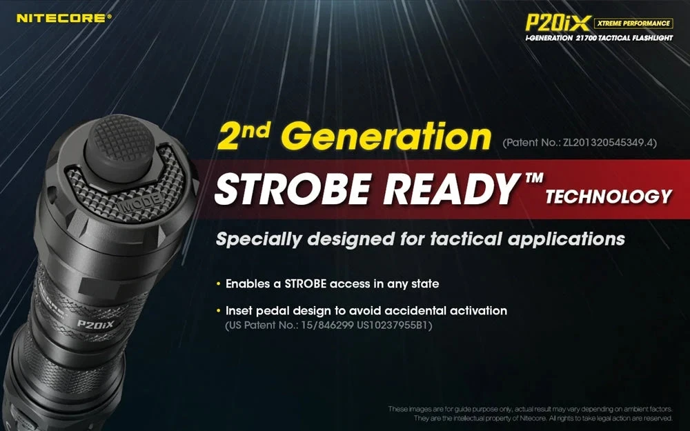 Žibintuvėlis Nitecore P20iX, 4000lm.
