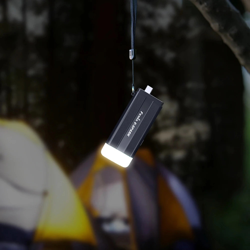 Žibintuvėlis su Power Bank funkcija Fenix E-SPARK, 100lm