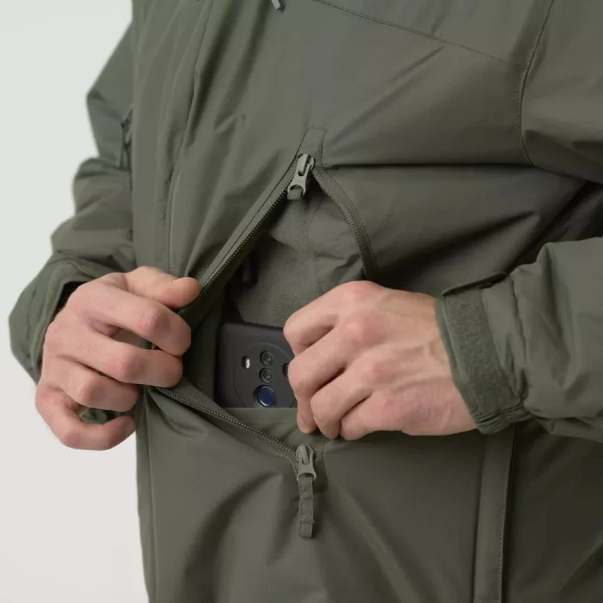 Žieminė striukė Helikon-Tex Husky- Climashield® Apex 100g, Juoda