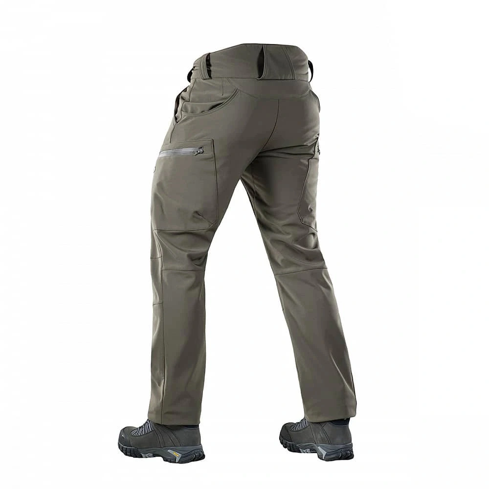 Žieminės kelnės M-Tac Soft Shell Winter, Juoda