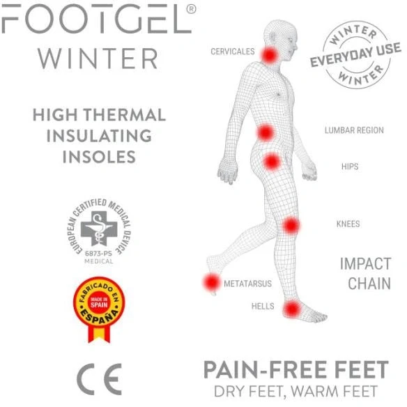 Žieminiai vidpadžiai Footgel Everyday Use Winter