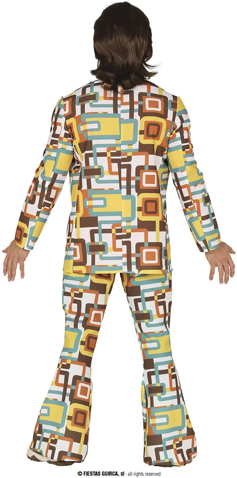 70-ųjų stilaus kostiumas vyrams