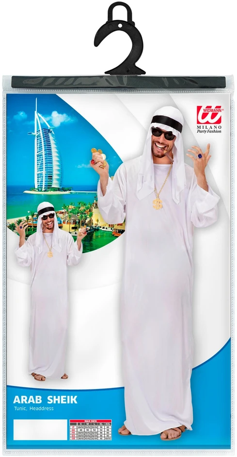 Arabų šeicho kostiumas suaugusiems
