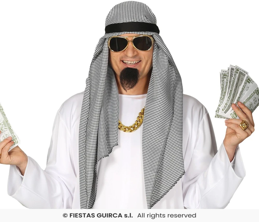 Arabų šeicho kostiumas suaugusiems