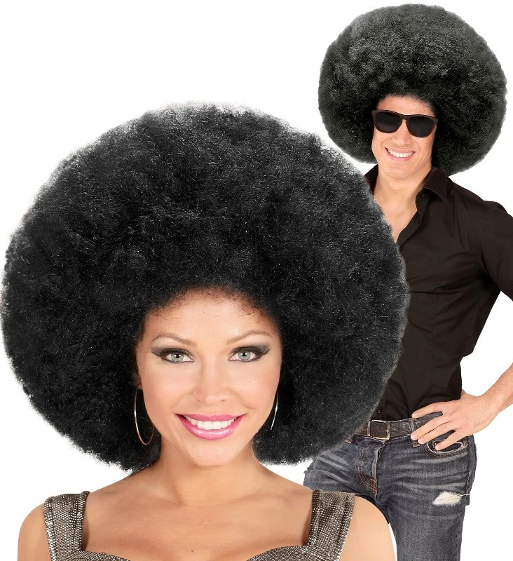 Widmann Juodas afro parukas