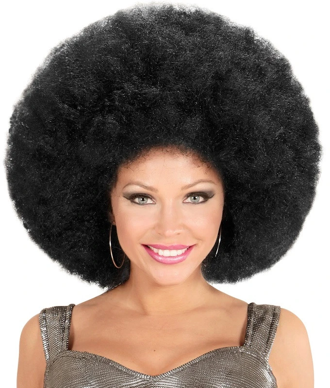 Widmann Juodas afro parukas