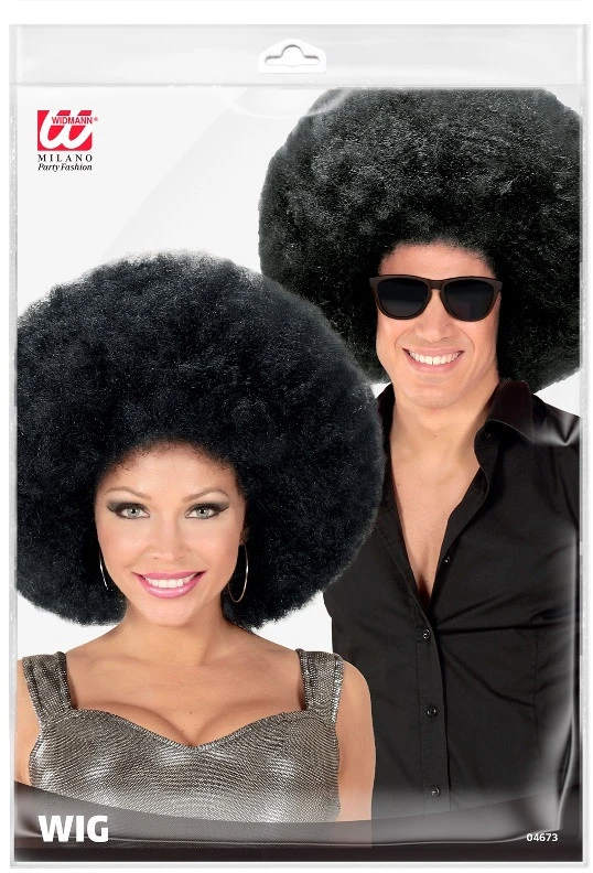 Widmann Juodas afro parukas