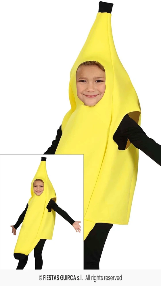 Banano kostiumas vaikams