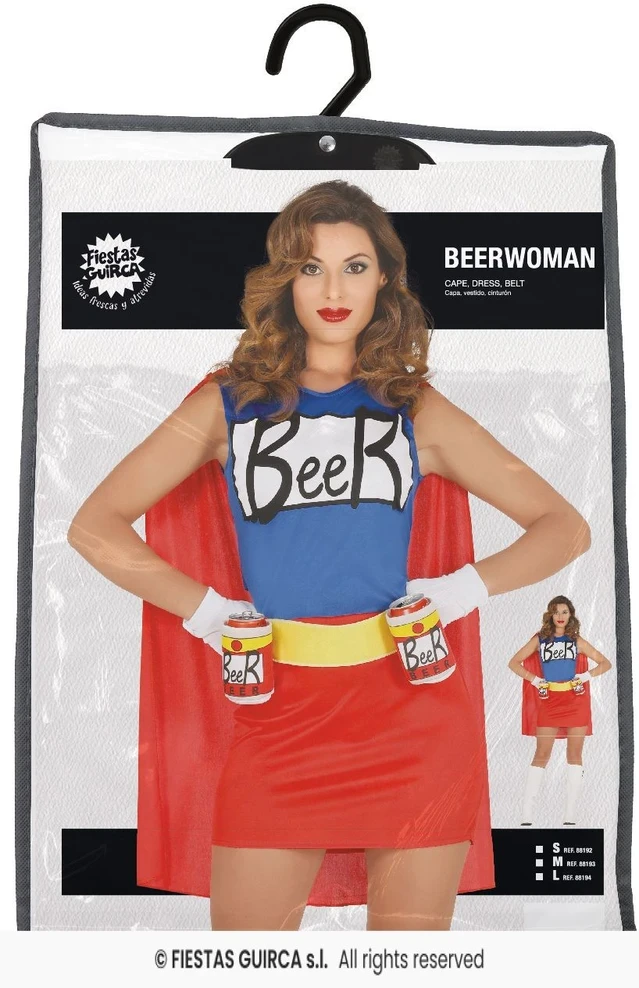 Beerwoman kostiumas moterims