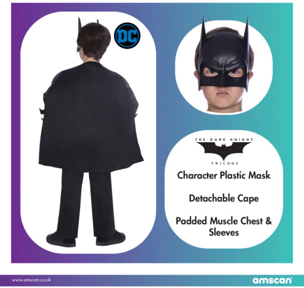 Betmeno kostiumas vaikams (Dark Knight)