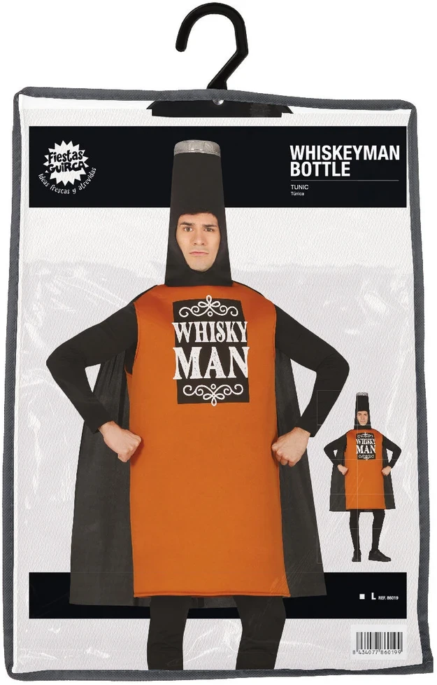 Butelio kostiumas suaugusiems Whiskeyman