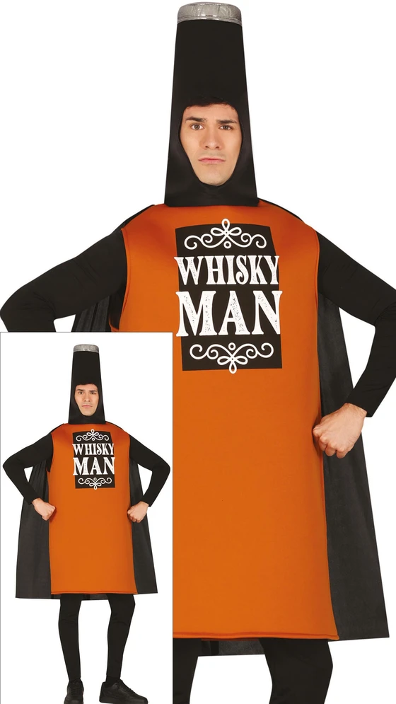 Butelio kostiumas suaugusiems Whiskeyman