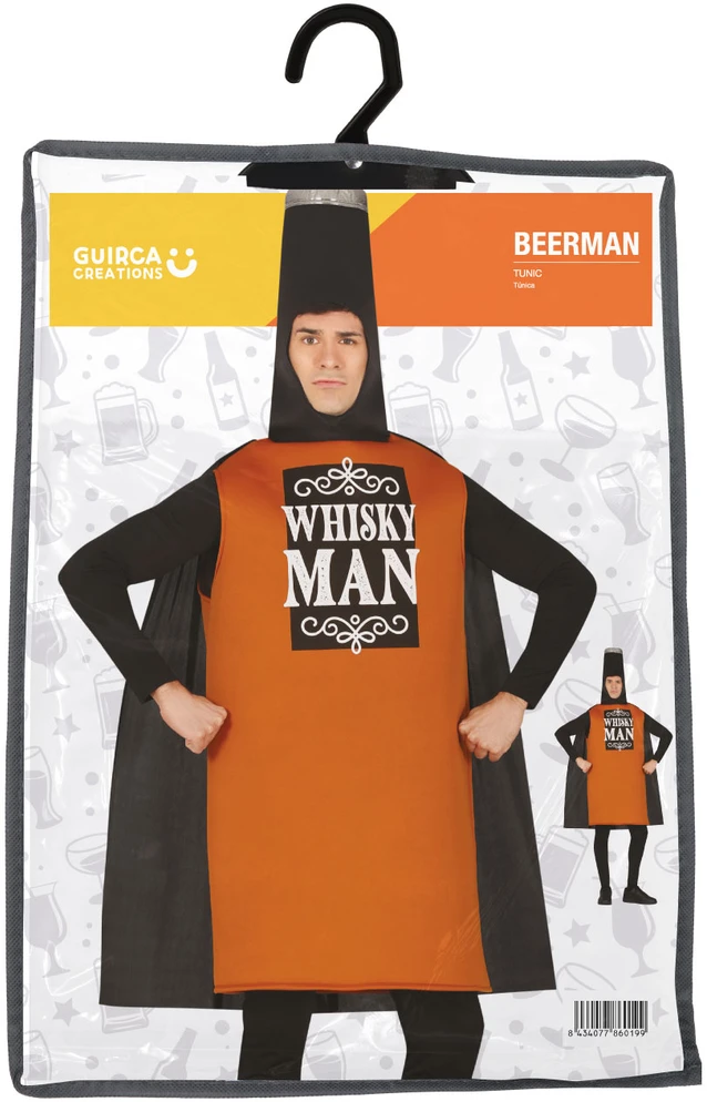Butelio kostiumas suaugusiems Whiskeyman