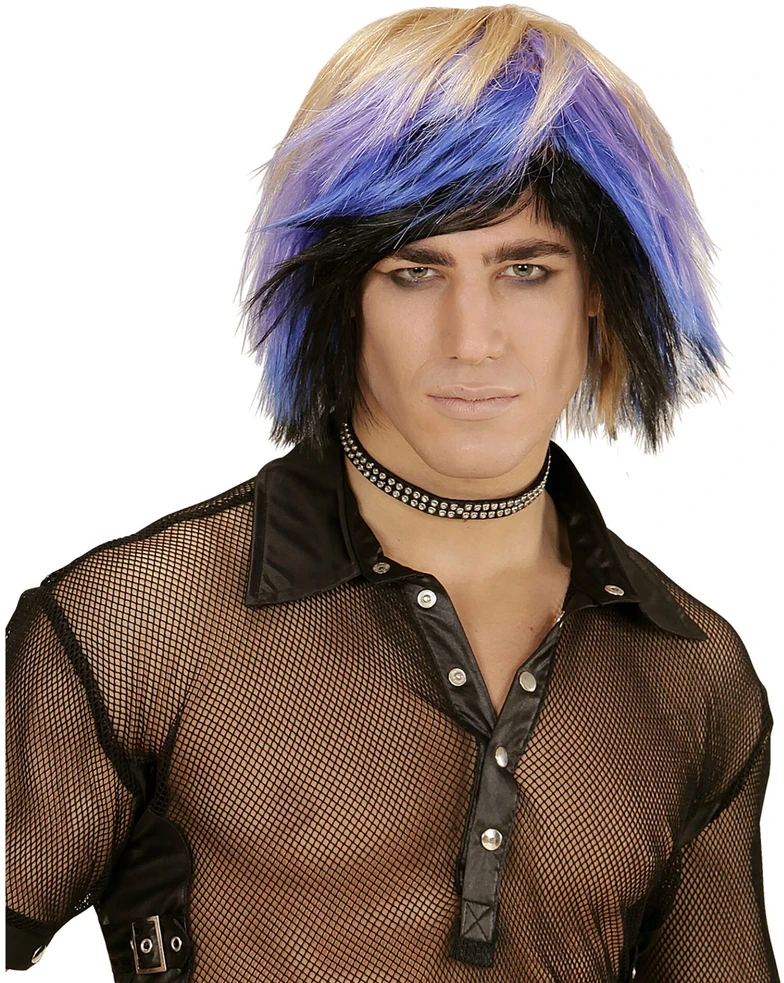 Emo perukas vyrams