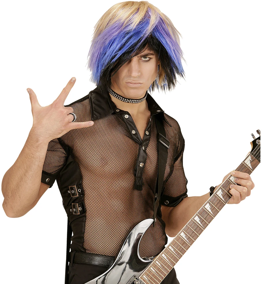 Emo perukas vyrams