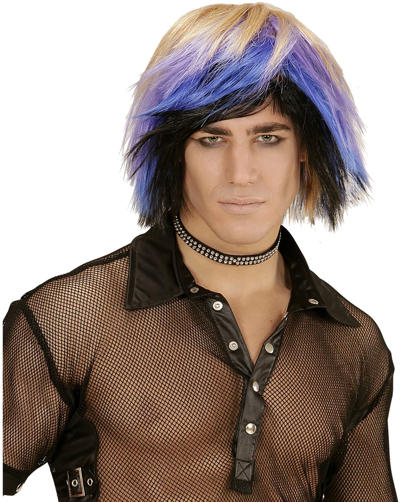 Emo perukas vyrams