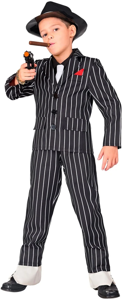 Gangsterio kostiumas vaikams