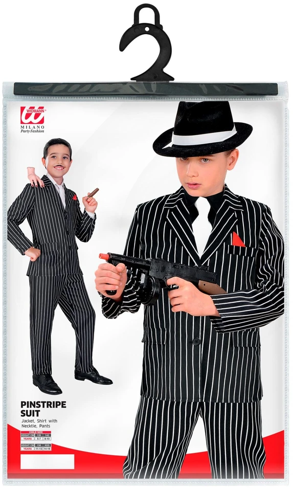 Gangsterio kostiumas vaikams