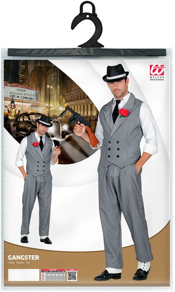Gangsterio kostiumas vyrams