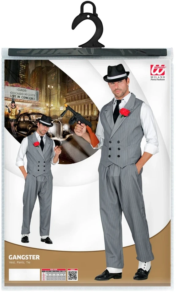 Gangsterio kostiumas vyrams