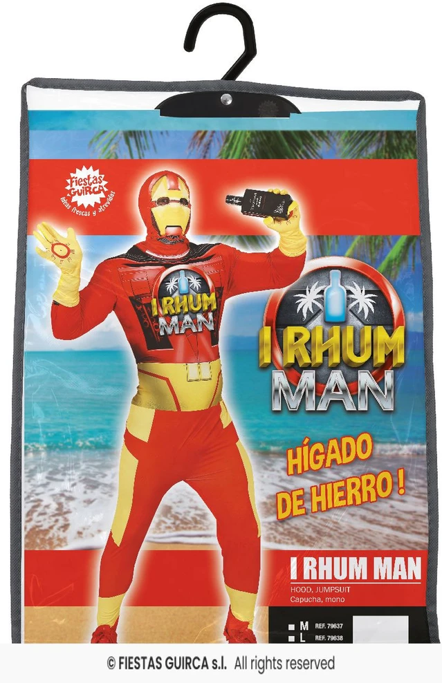 I Rhum Man kostiumas suaugusiems
