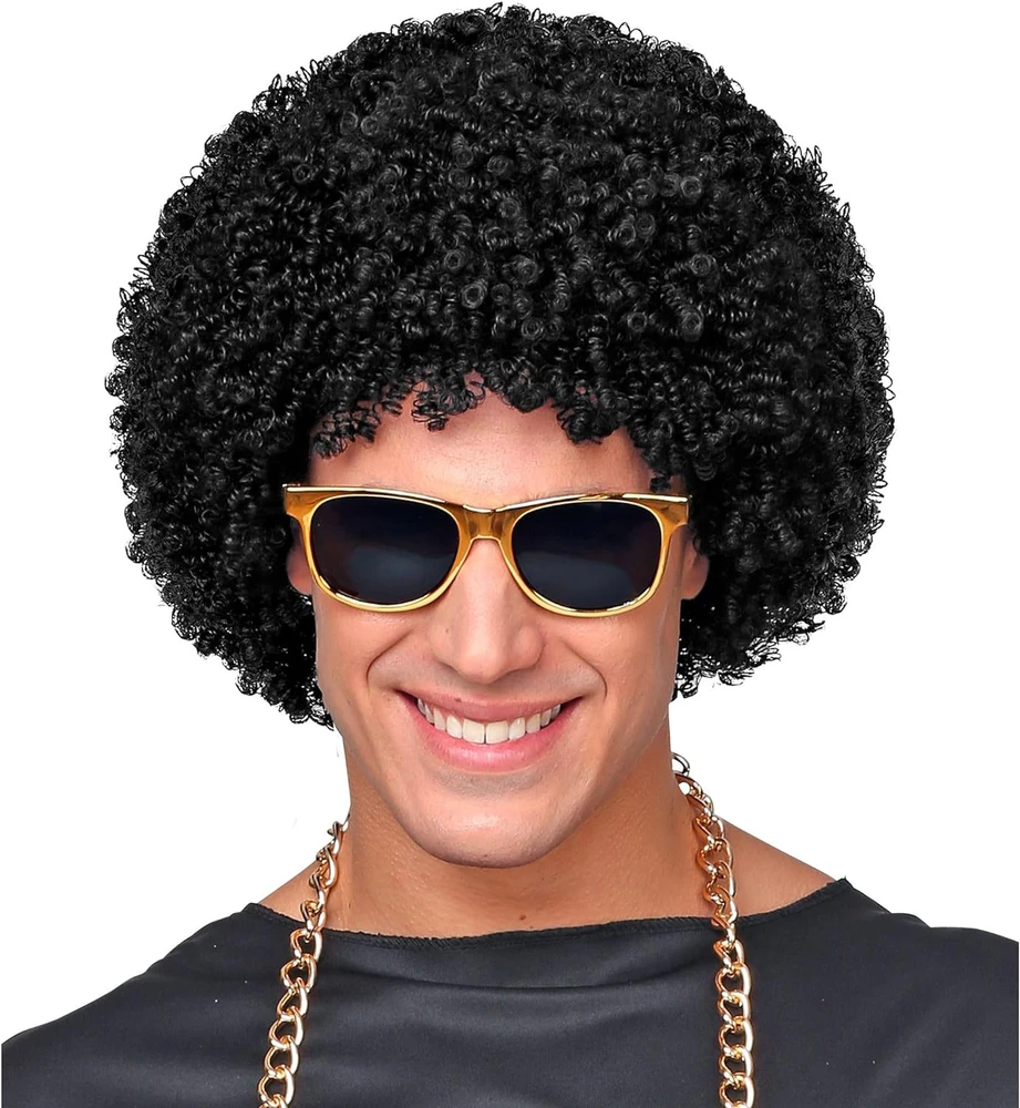 Widmann Juodas „Afro“ stiliaus perukas