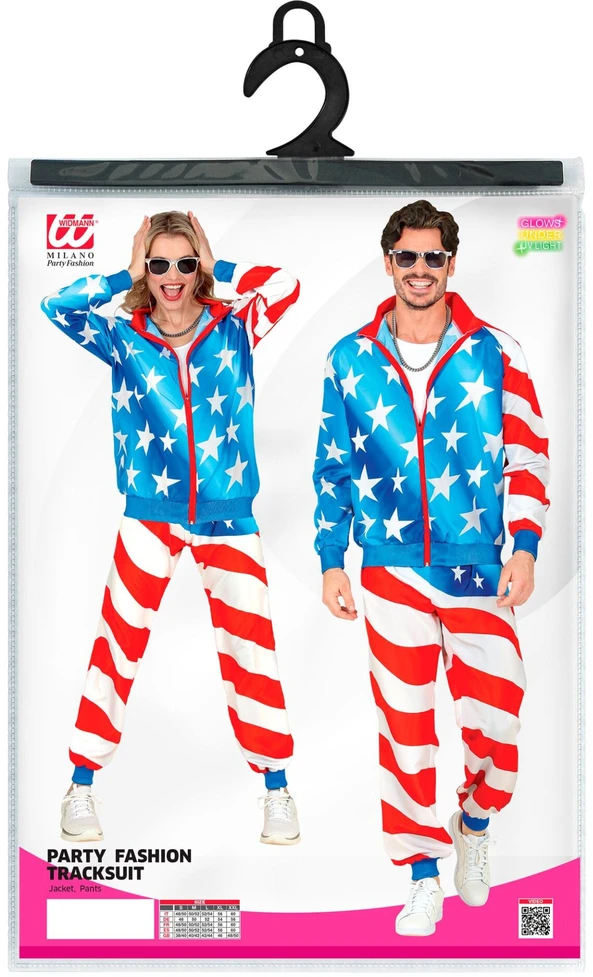 Karnavalinis sportinis kostiumas USA Party