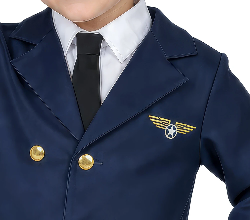 Lėktuvo piloto kostiumas vaikams