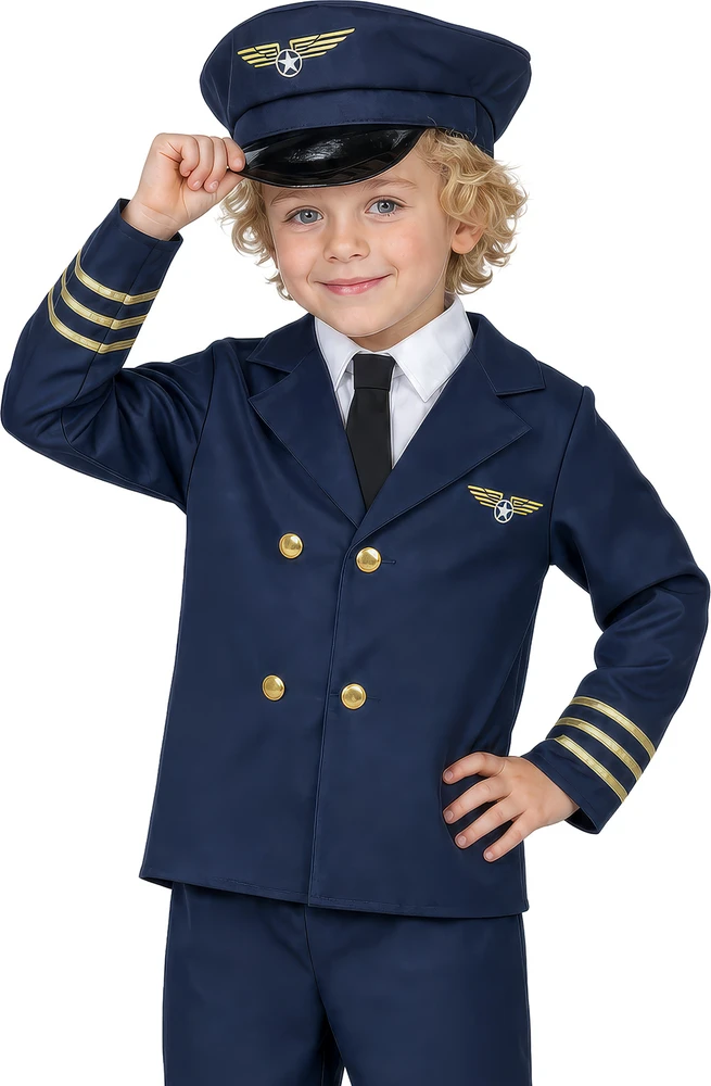 Lėktuvo piloto kostiumas vaikams